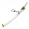 Sword Keychain - Onimaru Kunitsuna Sword (White)