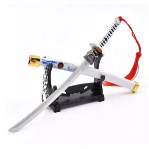 Sword Keychain - Onimaru Kunitsuna Sword (White)