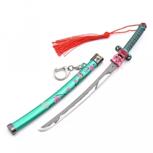 Sword Keychain - Onimaru Kunitsuna Sword (Blue)