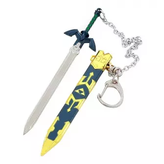Privesci - Sword Keychain - Legend of Zelda - Master Sword w Metal Sheath
