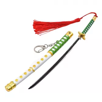 Privesci - Sword Keychain - Anime Sword - Green White