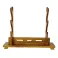 Sword Stand - Solid Wood Brown L