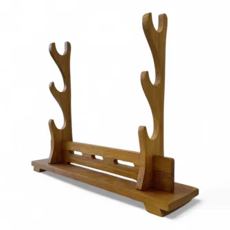 Merchandise razno - Sword Stand - Solid Wood Brown L