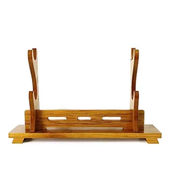 Merchandise razno - Sword Stand - Solid Wood Brown M