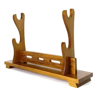 Merchandise razno - Sword Stand - Solid Wood Brown M