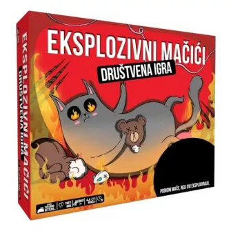 Društvene igre - Board Game Eksplozivni Mačići Društvena Igra