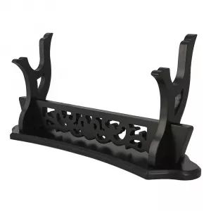Sword Stand - Densitiy Board Black Ornament S