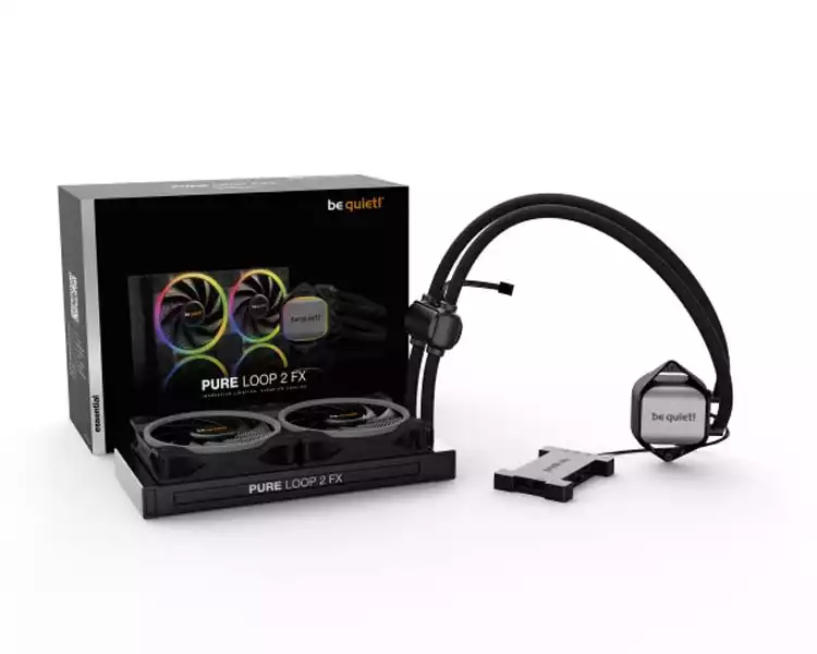 Hladnjaci - CPU Cooler Be quiet RGB Pure Loop  2 FX 240mm BW013 (AM4,AM5,1700,1200,2066,1150,1151,1155,2011)