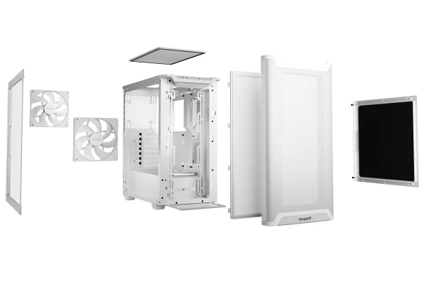 Kućišta - Kućište Be Quiet Pure Base 501 Airflow Window White BGW75