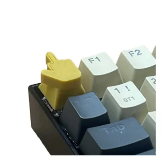 Dodaci za tastature - Keycap - Gold Middle Finger