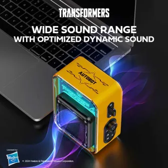 Bluetooth zvučnici - Transformers Portable Speaker TF-Y02 Yellow