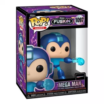 Funko POP! Figure - Funko POP! Games: Funko Fusion S3 - Mega Man w/Chase