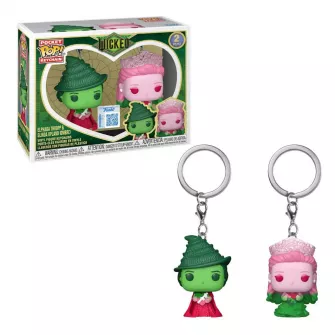 Privesci - Funko POP! Keychain: Wicked - Glinda & Elphaba (Ombre) 2PK