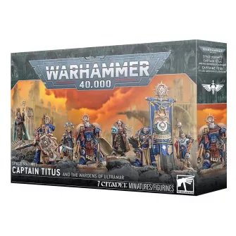 Warhammer figurice - Captain Titus and The Wardens of Ultramar