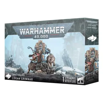 Warhammer figurice - Space Wolves: Logan Grimnar