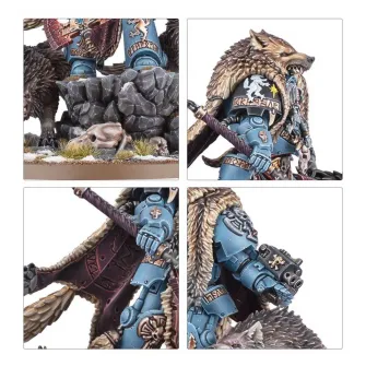 Warhammer figurice - Space Wolves: Logan Grimnar