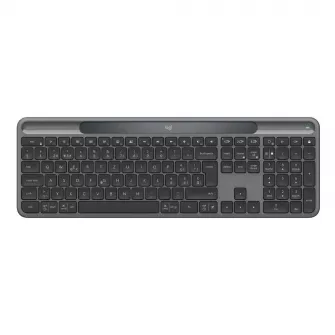 Kancelarijske tastature - Logitech Signature Slim Solar+ wireless keyboard K980, Graphite, for Business