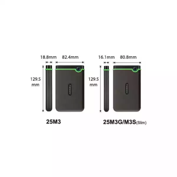 Eksterni HDD i SSD - Eksterni hard disk 2TB Transcend TS2TSJ25M3S 3.1