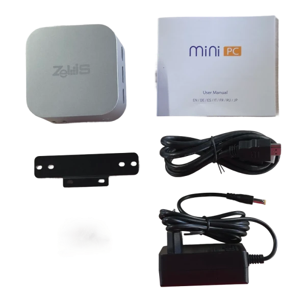 Mini PC - Zeus Mini PC N5 Celeron QC N150 3.40 GHz/DDR5 12GB/m.2 256GB/LAN/Dual WiFi/BT/2xHDMI/DP/Win 11