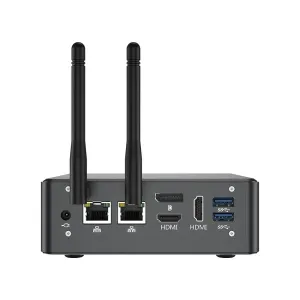 Mini PC - Zeus Mini PC MPI12- Intel i3-1220P 10C 4.4 GHz/DDR4/M.2/LAN/Dual WiFi/BT/HDMI/DP/Tip C power