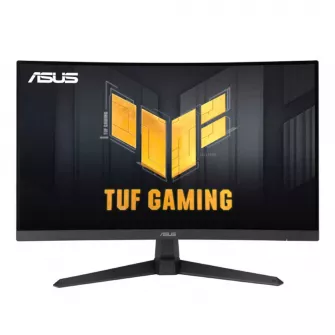Monitori - ASUS 27 inča TUF VG27VQ3B FHD 1920x1080 Fast VA 180 Hz zakrivljeni gaming monitor