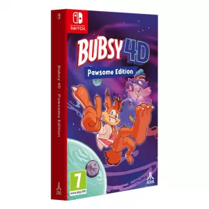 Nintendo Switch igre - Switch Bubsy 4D - Pawsome Edition