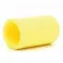 plastic cap for cleaning or color mixing by bubble, yellow