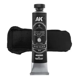 Boje za makete - BLACK & WHITE SET (6 tubes 20ml)