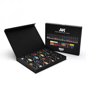 DELUXE EDITION BOX FULL RANGE ARTIST DENSE ACRYLIC COLOR