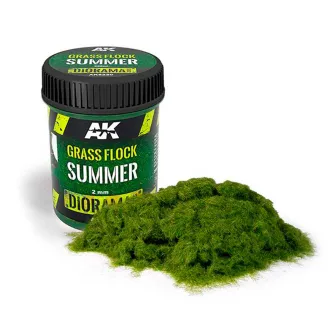 Pribor i oprema za makete - Grass Flock 2mm Summer