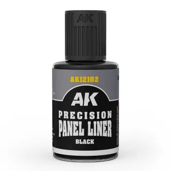 Boje za makete - Precision Panliner - Black 30ml