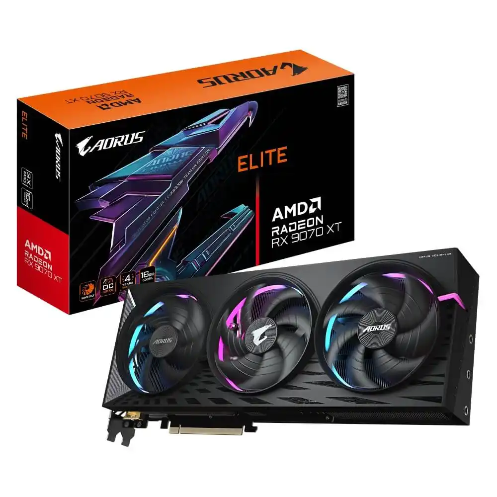 Grafička karta Gigabyte RX9070XT GDDR6 16GB  GV-R9070XTAORUS E-16GD 256bit 2xDP/2xHDMI