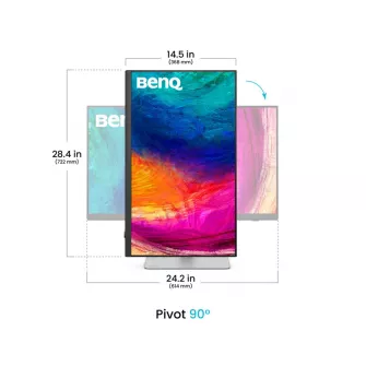 Monitori - 27 inča PD2730S 5K 5120x2880 IPS Thunderbolt 4 profesionalni monitor beli 