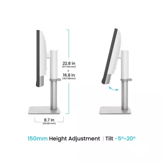 Monitori - 27 inča PD2730S 5K 5120x2880 IPS Thunderbolt 4 profesionalni monitor beli 