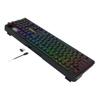 Gejmerske tastature - Terraflare Pro K762-WP Wireless/Wired/BT Keyboard
