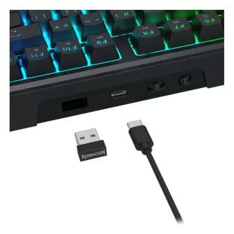 Gejmerske tastature - Terraflare Pro K762-WP Wireless/Wired/BT Keyboard