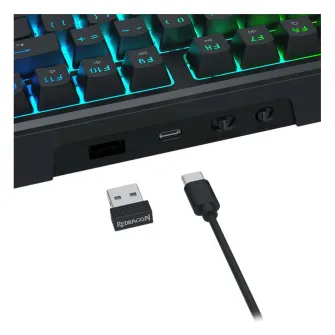 Gejmerske tastature - Terraflare Pro K762-WP Wireless/Wired/BT Keyboard