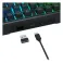 Terraflare Pro K762-WP Wireless/Wired/BT Keyboard