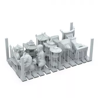 Pribor i oprema za makete - Wargame Scenery: Japanise Scenery