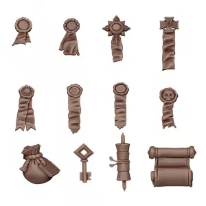 Wargame Scenery: Seals and Scrolls