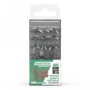 Pribor i oprema za makete - Plants: Water Lilis and Cattails