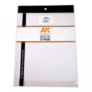 Pribor i oprema za makete - SHEET 0.3 mm thickness x 245x195mmx3units STYRENE