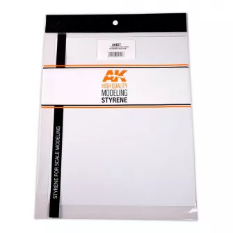Pribor i oprema za makete - SHEET 0.3 mm thickness x 245x195mmx3units STYRENE