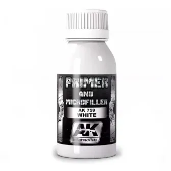 Boje za makete - WHITE PRIMER AND MICROFILLER 100 ml
