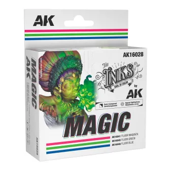 Boje za makete - MAGIC - SET 3 JARS (INKS)