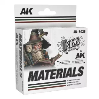 Boje za makete - MATERIALS - SET 3 Ref. (INKS)