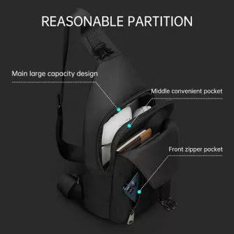 Torbe za laptop - Ranac za laptop T-S8027B Black 9.7