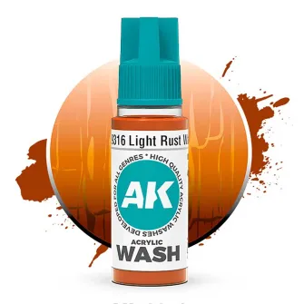 Boje za makete - Light Rust Wash 18ml