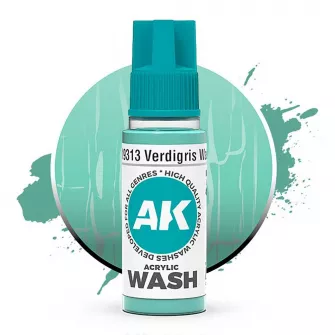 Boje za makete - Verdigris Wash 18ml