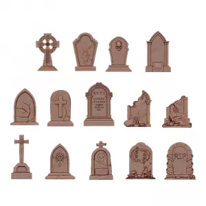 Wargame Scenery: Tombstones